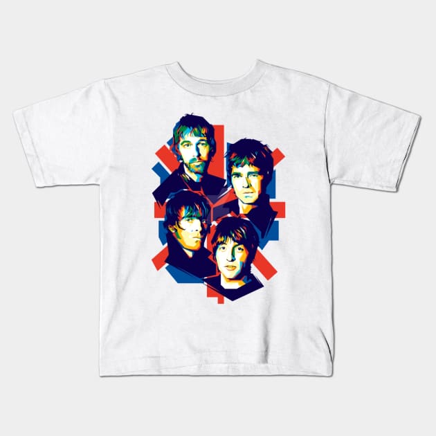 Englan band Kids T-Shirt by Minyak Cimande